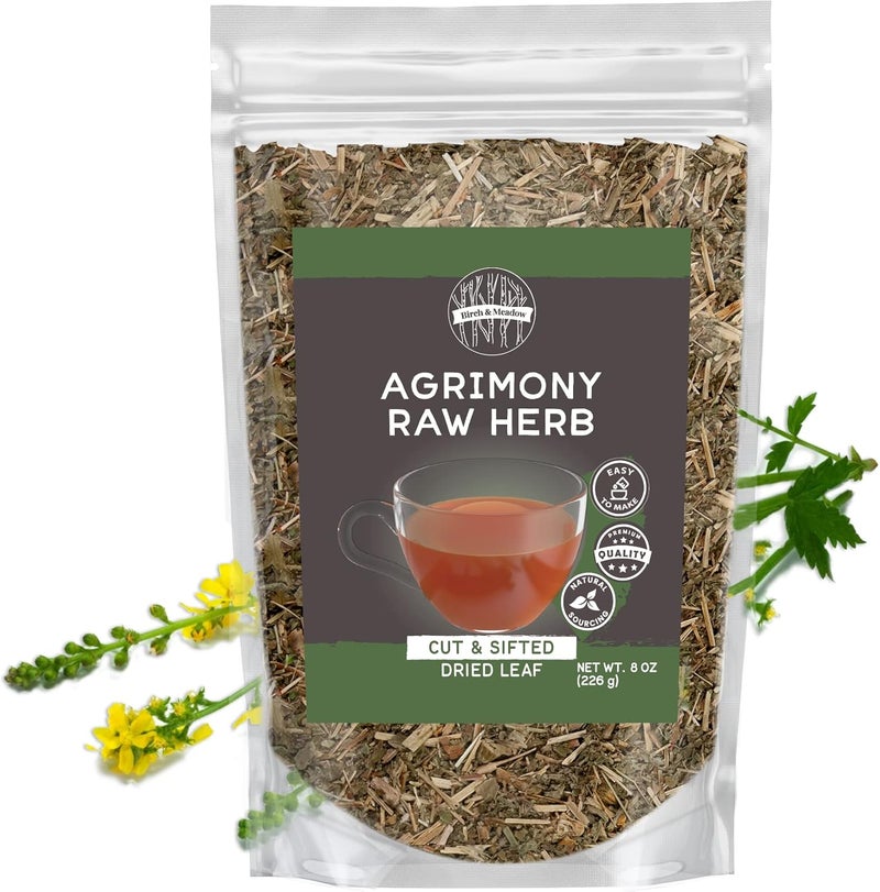 Birch & Meadow Agrimony Raw Herb - Herbal Tea - Image 1
